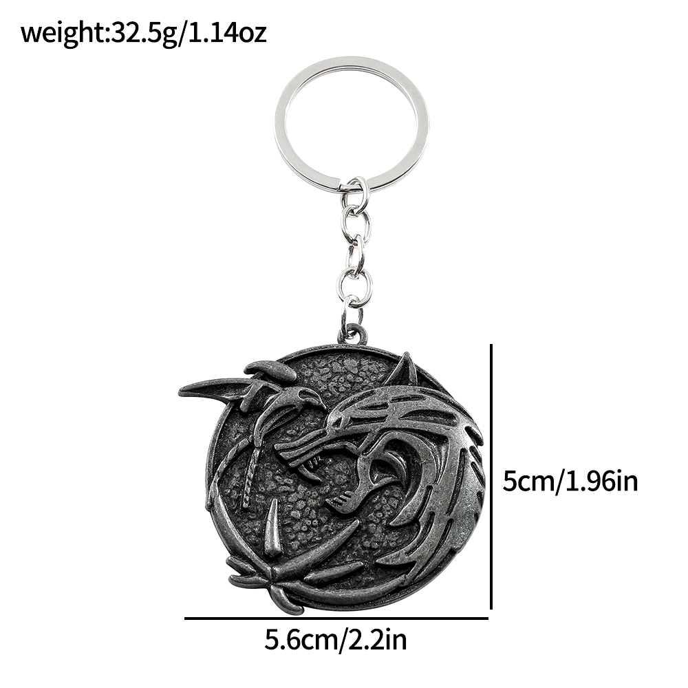 Vintage Wolf Head Keychain Gam - đánh giá và giá Vintage Items