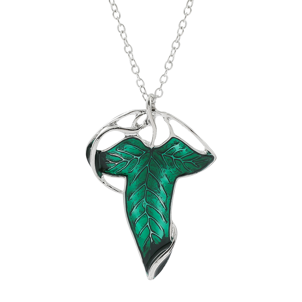 Vintage Green Leaf Pendant Nec - đánh giá và giá Vintage Items