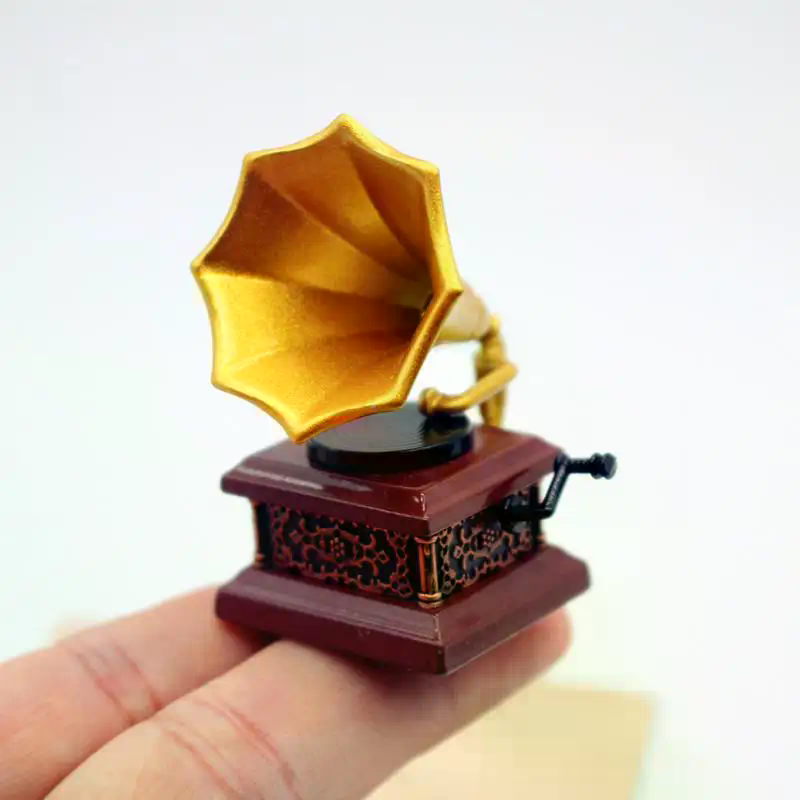 Dollhouse Vintage Phonograph M - đánh giá và giá Vintage Collectible Dolls