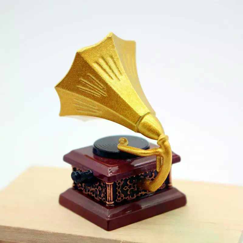 Dollhouse Vintage Phonograph M - đánh giá và giá Vintage Collectible Dolls