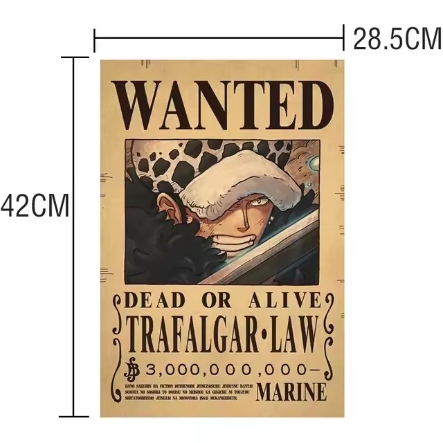 Anime One Piece Bounty Wanted  - đánh giá và giá Vintage Game Collection