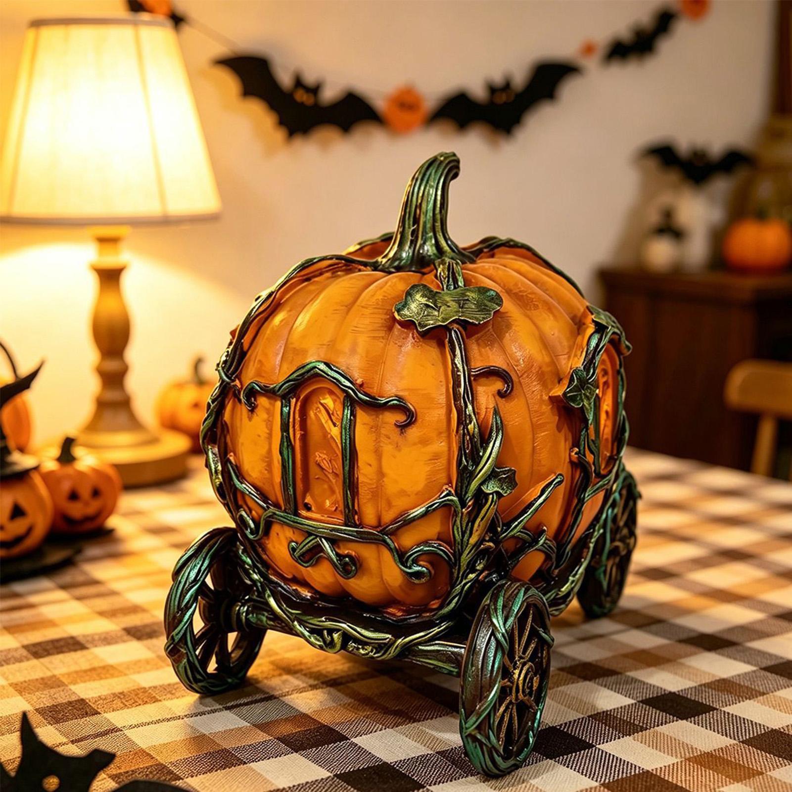 Halloween Pumpkin Decor Vintag - đánh giá và giá Vintage Fairy Figurines Collectible
