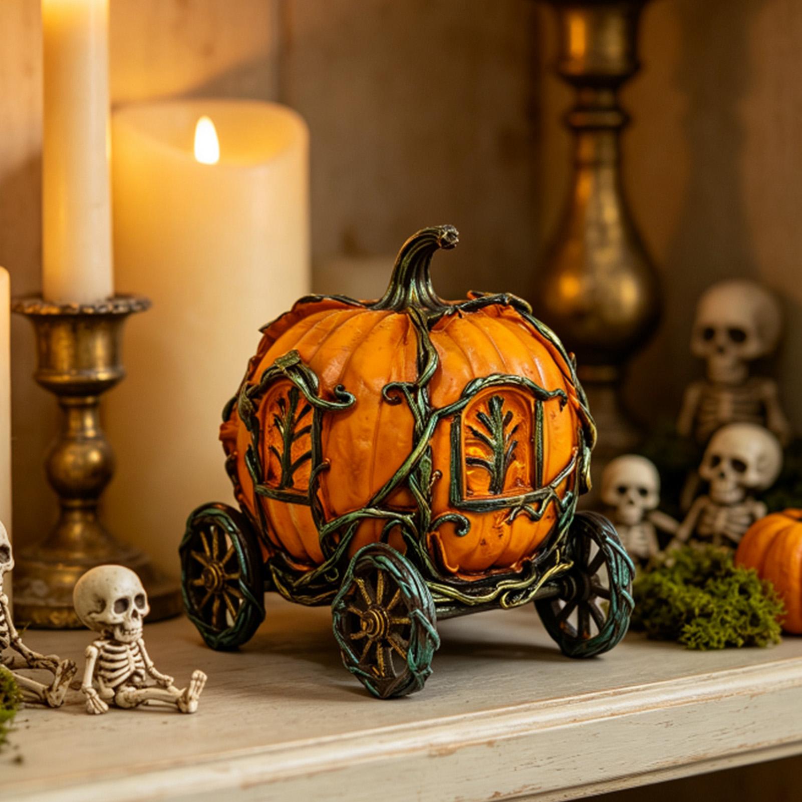 Halloween Pumpkin Decor Vintag - đánh giá và giá Vintage Fairy Figurines Collectible