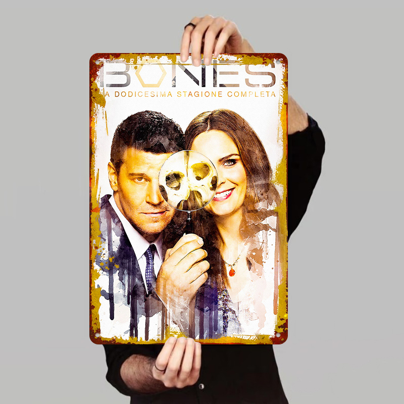 Bones Season 12 Poster Metal T - đánh giá và giá Vintage Collectible Show