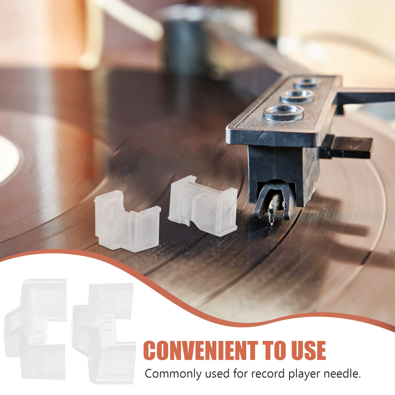 2Pcs Turntable Stylus Protecto - đánh giá và giá Record Player Needle