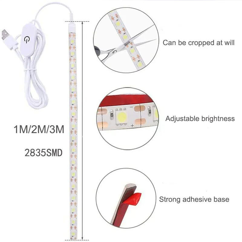 2835 LED Strip Light Touch Sen - đánh giá và giá Typewriter Ribbon Roll